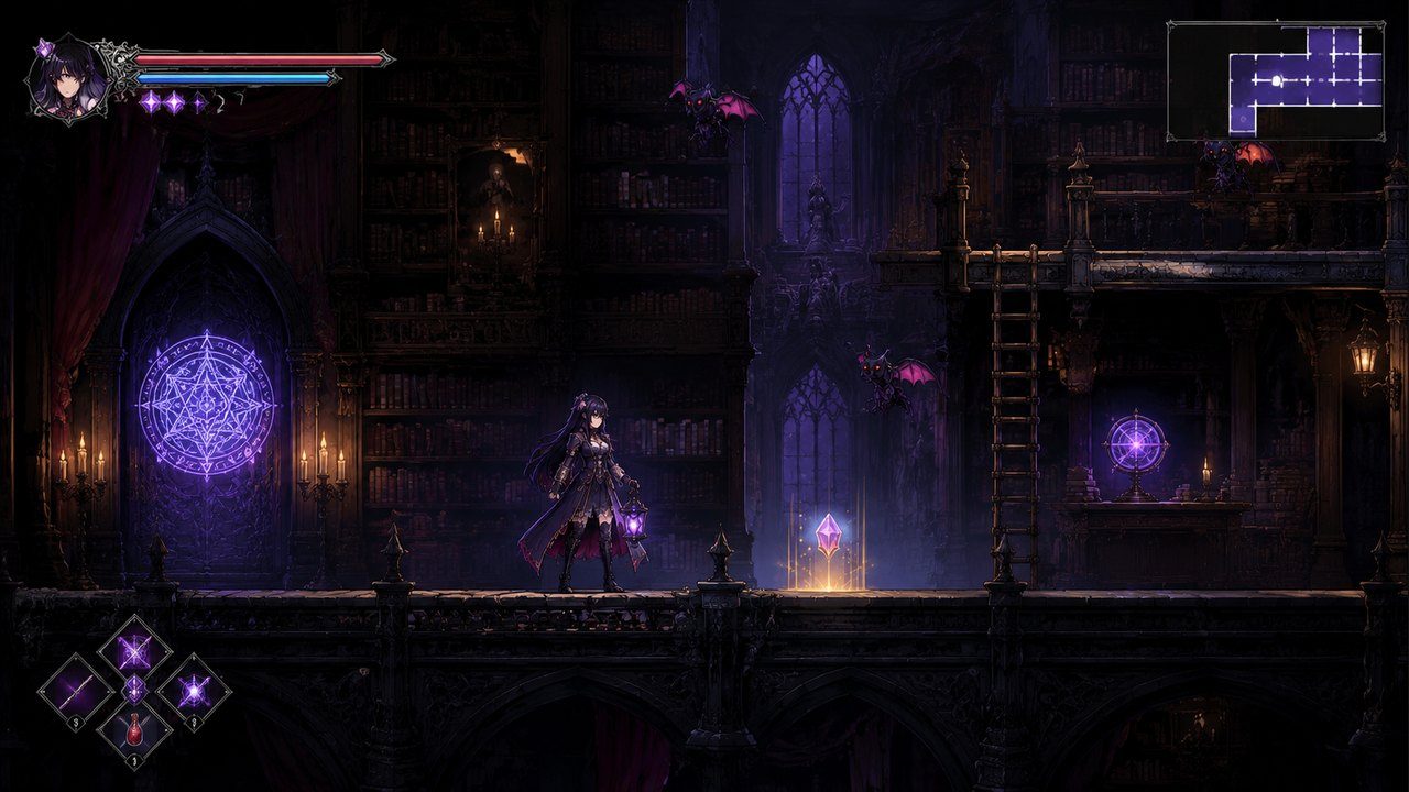 哥特少女勇闯恶魔城2 剧情互动 资料图 4