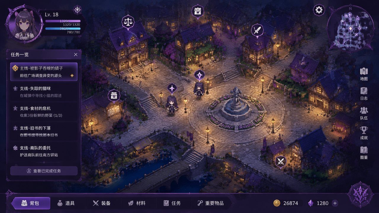 光与影的二重身 资源内容 场景图 3