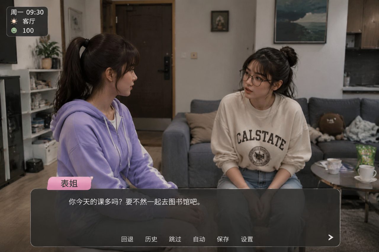 我的可爱表姐 探索场景 演示图 3